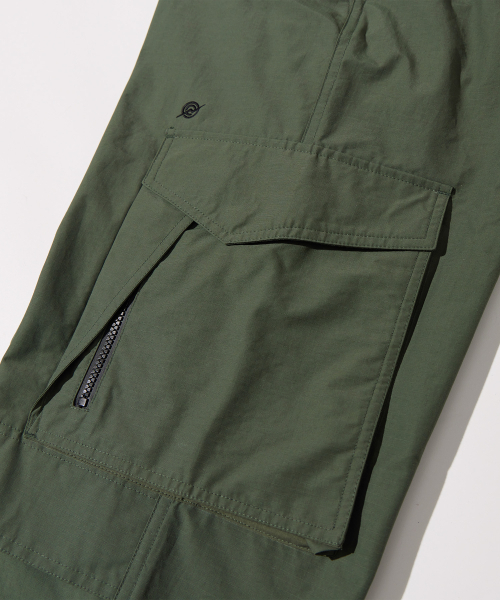 KALAPATTHAR（カラパタール）の「Nylon RIB Ventilation Cargo Pants - KHAKI（その他パンツ・メンズ・その他・MEDIUM/LARGE/X-LARGE）」の2枚目の写真