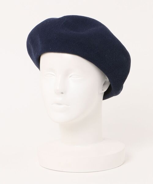 Sense of Grace（センスオブグレース）の「リネン混 大判 ボリューム サーモベレー（ハンチング/ベレー帽・メンズ・ネイビー/ベージュ/ブラウン/グレー/ブラック・FREE）」の5枚目の写真