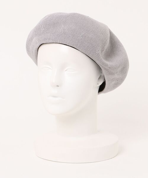 Sense of Grace（センスオブグレース）の「リネン混 大判 ボリューム サーモベレー（ハンチング/ベレー帽・メンズ・ネイビー/ベージュ/ブラウン/グレー/ブラック・FREE）」の3枚目の写真