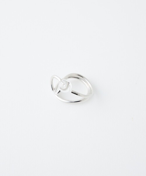collex（コレックス）の「【dignif】【金属アレルギー対応】リンク ゛Orbit（リング・レディース・ブラック/クリア・フリー）」の16枚目の写真