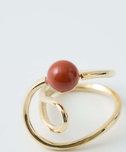 collex(コレックス)の「【dignif】【金属アレルギー対応】リンク ゛Orbit(リング・レディース・ブラック/クリア・フリー)」の21枚目の写真