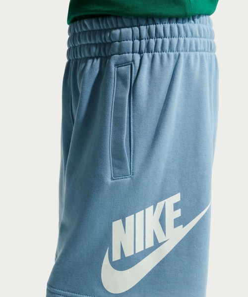 NIKE（ナイキ）の「ナイキ NIKE ナイキ YTH NSW クラブ FT ショート ハイブリッド（スウェットパンツ・キッズ・ブルーグレー/ブラック・130cm/140cm/150cm/160cm）」の8枚目の写真