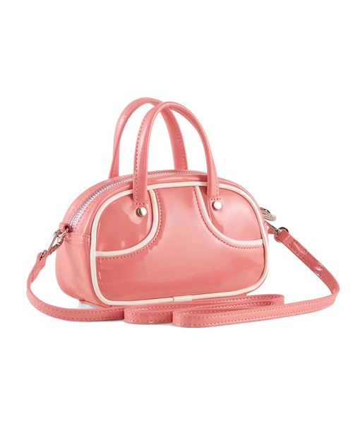 PUMA(プーマ)の「プーマ【PUMA】- グリップバッグ【1976 MICRO GRIP BAG WILD PINK 091824-12】(ショルダーバッグ・レディース・ピンク・ONE SIZE)」の3枚目の写真
