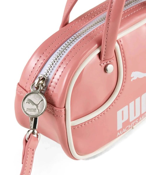PUMA(プーマ)の「プーマ【PUMA】- グリップバッグ【1976 MICRO GRIP BAG WILD PINK 091824-12】(ショルダーバッグ・レディース・ピンク・ONE SIZE)」の4枚目の写真