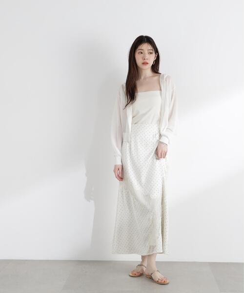 PROPORTION BODY DRESSING(プロポーションボディドレッシング)の「レーストリムスカート / 1216120407(スカート・レディース・オフホワイト/ホワイト系その他・P/S/MEDIUM/SMALL)」の13枚目の写真