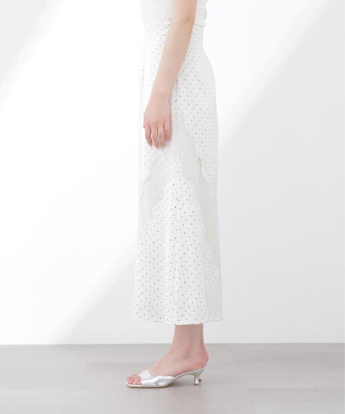 PROPORTION BODY DRESSING(プロポーションボディドレッシング)の「レーストリムスカート / 1216120407(スカート・レディース・オフホワイト/ホワイト系その他・P/S/MEDIUM/SMALL)」の16枚目の写真