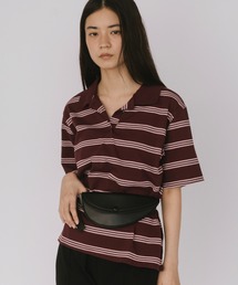 duei | ボーダーポロトップス(Tシャツ/カットソー)