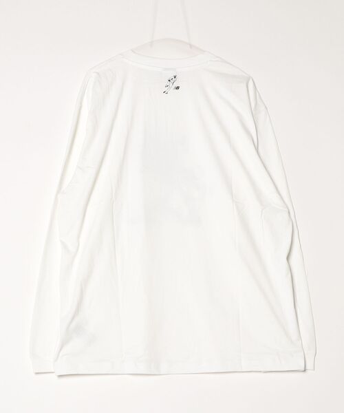 NEW BALANCE（ニューバランス）の「大谷翔平グラフィック長袖Tシャツ2（Tシャツ/カットソー・メンズ・ブラック/ホワイト・SMALL/MEDIUM/LARGE/X-LARGE/XX-LARGE）」の9枚目の写真