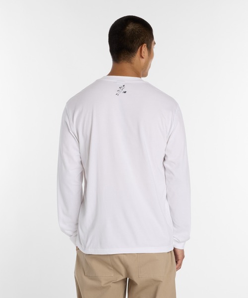 NEW BALANCE（ニューバランス）の「大谷翔平グラフィック長袖Tシャツ2（Tシャツ/カットソー・メンズ・ブラック/ホワイト・SMALL/MEDIUM/LARGE/X-LARGE/XX-LARGE）」の12枚目の写真