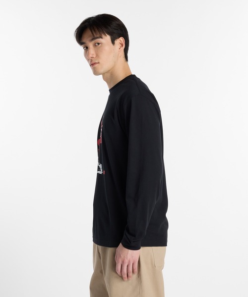 NEW BALANCE（ニューバランス）の「大谷翔平グラフィック長袖Tシャツ2（Tシャツ/カットソー・メンズ・ブラック/ホワイト・SMALL/MEDIUM/LARGE/X-LARGE/XX-LARGE）」の3枚目の写真