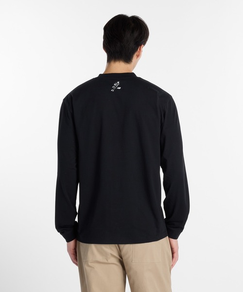 NEW BALANCE（ニューバランス）の「大谷翔平グラフィック長袖Tシャツ2（Tシャツ/カットソー・メンズ・ブラック/ホワイト・SMALL/MEDIUM/LARGE/X-LARGE/XX-LARGE）」の4枚目の写真