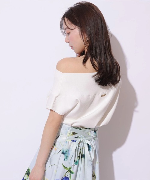 Mystrada(マイストラーダ)の「シンプルゆるニット(ニット/セーター・レディース・グリーン/ピンク/ホワイト/ライトイエロー/ブラック/ブラウン・38)」の10枚目の写真