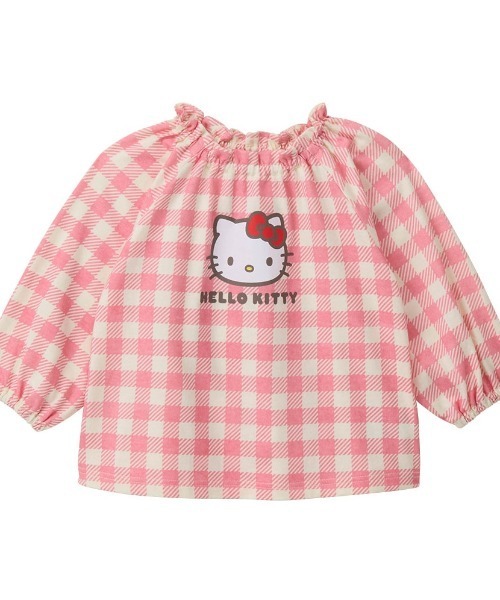 Belle Maison（ベルメゾン）の「襟ギャザープリント長袖Ｔシャツ（サンリオキャラクターズ）（Tシャツ/カットソー・キッズ・ピンク系その他3/ブルー系その他4・80/90/100/110/120）」の2枚目の写真