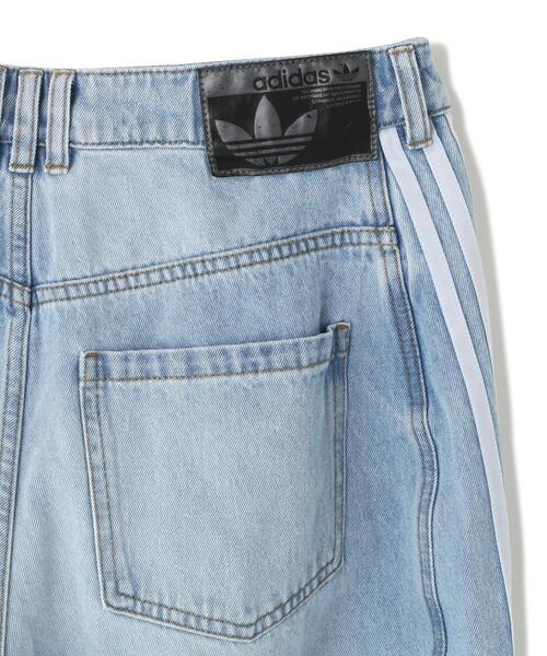 adidas（アディダス）の「adidas Originals/アディダス オリジナルス/BANANA OVERLAY DENIM（デニムパンツ・レディース・その他4・S/M/L）」の6枚目の写真