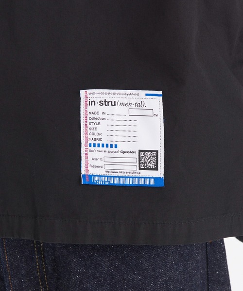 In・stru(men-tal).(インストルメンタル)の「【in・stru(men-tal)./ インストールメンタル】HIGH DENSITY OX SS SHIRTS/Maison MIHARAYASUHIRO/メゾンミハラヤスヒロ(シャツ/ブラウス・メンズ・ホワイト/ブラック/ライトグレー・44/46)」の4枚目の写真