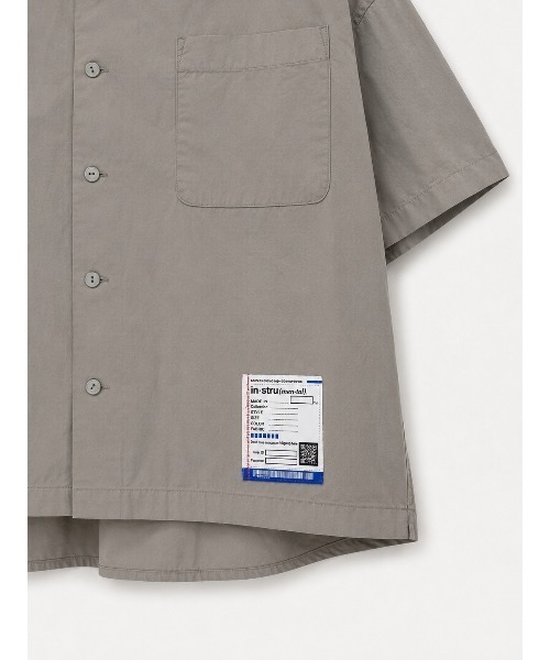 In・stru(men-tal).(インストルメンタル)の「【in・stru(men-tal)./ インストールメンタル】HIGH DENSITY OX SS SHIRTS/Maison MIHARAYASUHIRO/メゾンミハラヤスヒロ(シャツ/ブラウス・メンズ・ホワイト/ブラック/ライトグレー・44/46)」の22枚目の写真