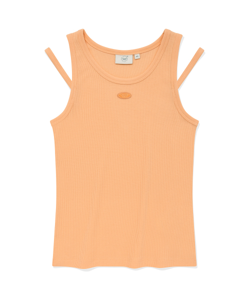 COVERNAT WOMAN(カバーナットウーマン)の「ウィメンズカットアウトスリーブレスサーモン(Tシャツ/カットソー・レディース・その他・WM/WS)」の1枚目の写真