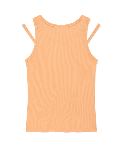 COVERNAT WOMAN(カバーナットウーマン)の「ウィメンズカットアウトスリーブレスサーモン(Tシャツ/カットソー・レディース・その他・WM/WS)」の2枚目の写真