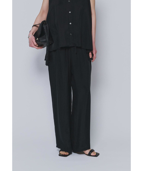 1er Arrondissement（プルミエアロンディスモン）の「キュプラフィブリルイージーパンツ（その他パンツ・レディース・ブラウン系その他5/ブラック系その他3・36/38）」の10枚目の写真