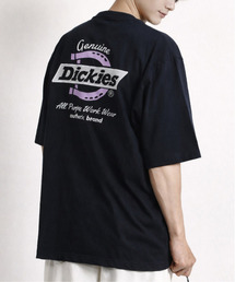 【neos】GENUINE DICKIES ジェニュイン ディッキーズ バックプリント ロゴ刺繍 半袖 Tシャツ メンズ レディース ユニセックス