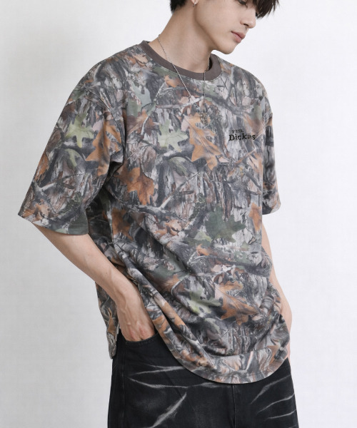 Dickies(ディッキーズ)の「【neos】GENUINE DICKIES ジェニュイン ディッキーズ バックプリント ロゴ刺繍 半袖 Tシャツ メンズ レディース ユニセックス(Tシャツ/カットソー・メンズ・ホワイト/スミクロ/ネイビー/カモフラージュ・MEDIUM/LARGE/X-LARGE)」の22枚目の写真