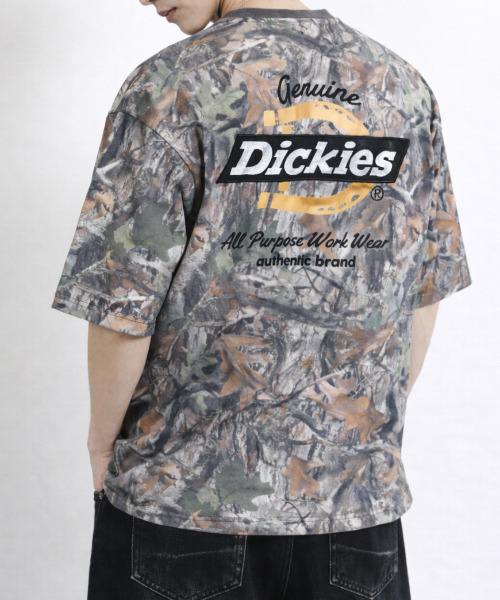 Dickies(ディッキーズ)の「【neos】GENUINE DICKIES ジェニュイン ディッキーズ バックプリント ロゴ刺繍 半袖 Tシャツ メンズ レディース ユニセックス(Tシャツ/カットソー・メンズ・ホワイト/スミクロ/ネイビー/カモフラージュ・MEDIUM/LARGE/X-LARGE)」の18枚目の写真