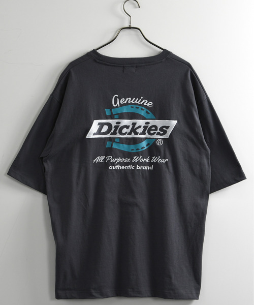 Dickies(ディッキーズ)の「【neos】GENUINE DICKIES ジェニュイン ディッキーズ バックプリント ロゴ刺繍 半袖 Tシャツ メンズ レディース ユニセックス(Tシャツ/カットソー・メンズ・ホワイト/スミクロ/ネイビー/カモフラージュ・MEDIUM/LARGE/X-LARGE)」の10枚目の写真