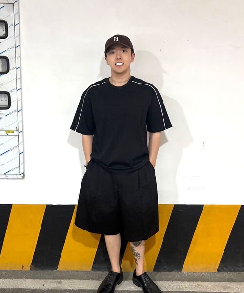 TENER(テネル)の「ピンストライプポイント半袖Tシャツブラック(Tシャツ/カットソー・メンズ・その他・FREE)」の7枚目の写真