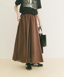 ITEMS URBANRESEARCH | コットン楊柳フレアスカート(スカート)