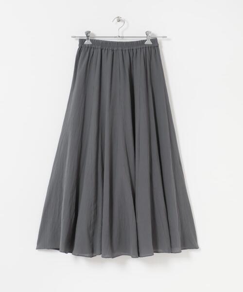 ITEMS URBANRESEARCH(アイテムズ アーバンリサーチ)の「コットン楊柳フレアスカート(スカート・レディース・ブラウン/グレー/ライトカーキ・FREE)」の11枚目の写真