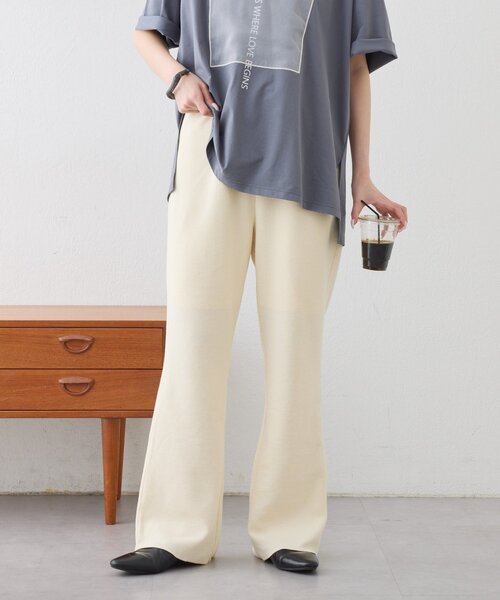 CIAOPANIC TYPY(チャオパニックティピー)の「【ZOZO限定】イージーワッフルパンツ(スウェットパンツ・レディース・ブラウン/ベージュ/グレー/ブラック/アイボリー・SMALL/MEDIUM/LARGE)」の6枚目の写真