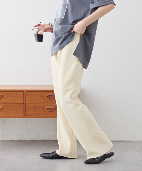 CIAOPANIC TYPY(チャオパニックティピー)の「【ZOZO限定】イージーワッフルパンツ(スウェットパンツ・レディース・ブラウン/ベージュ/グレー/ブラック/アイボリー・SMALL/MEDIUM/LARGE)」の8枚目の写真