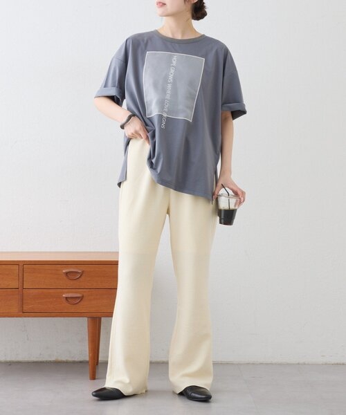 CIAOPANIC TYPY(チャオパニックティピー)の「【ZOZO限定】イージーワッフルパンツ(スウェットパンツ・レディース・ブラウン/ベージュ/グレー/ブラック/アイボリー・SMALL/MEDIUM/LARGE)」の11枚目の写真