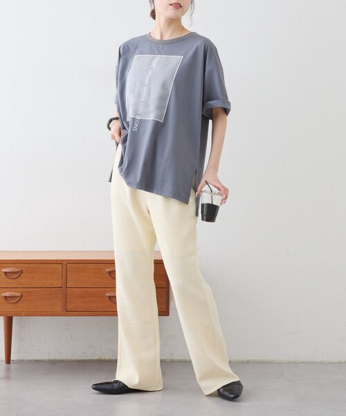 CIAOPANIC TYPY(チャオパニックティピー)の「【ZOZO限定】イージーワッフルパンツ(スウェットパンツ・レディース・ブラウン/ベージュ/グレー/ブラック/アイボリー・SMALL/MEDIUM/LARGE)」の12枚目の写真