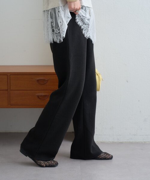 CIAOPANIC TYPY(チャオパニックティピー)の「【ZOZO限定】イージーワッフルパンツ(スウェットパンツ・レディース・ブラウン/ベージュ/グレー/ブラック/アイボリー・SMALL/MEDIUM/LARGE)」の14枚目の写真