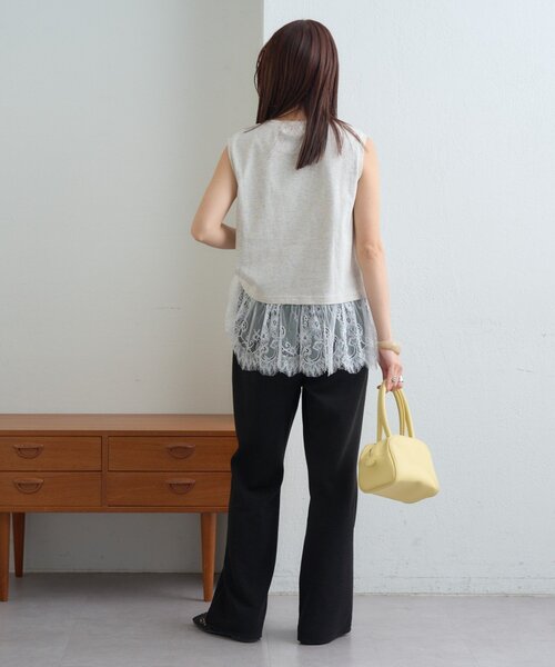 CIAOPANIC TYPY(チャオパニックティピー)の「【ZOZO限定】イージーワッフルパンツ(スウェットパンツ・レディース・ブラウン/ベージュ/グレー/ブラック/アイボリー・SMALL/MEDIUM/LARGE)」の19枚目の写真