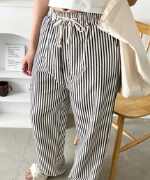 wears（ウェアーズ）の「カラーストライプセミワイドイージーパンツ（その他パンツ）」