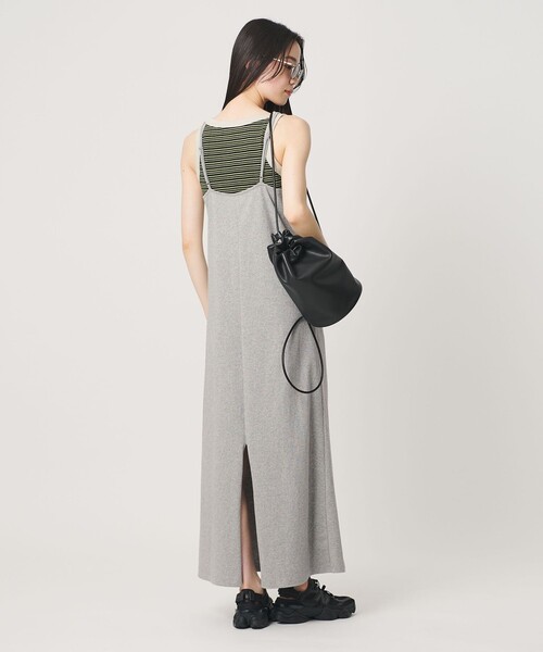 BEAUTY&YOUTH UNITED ARROWS（ビューティーアンドユースユナイテッドアローズ）の「【WEB限定】シアートップス＆キャミソールワンピースセット（ワンピース・レディース・ライム/グレー/ブラック・FREE）」の5枚目の写真
