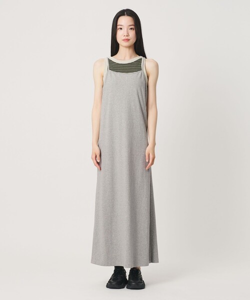 BEAUTY&YOUTH UNITED ARROWS（ビューティーアンドユースユナイテッドアローズ）の「【WEB限定】シアートップス＆キャミソールワンピースセット（ワンピース・レディース・ライム/グレー/ブラック・FREE）」の18枚目の写真