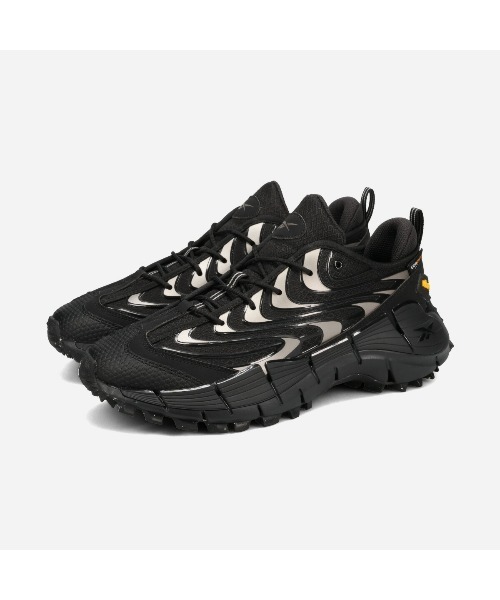 Reebok(リーボック)の「Reebok ZIG KINETICA 3.5 EDGE / リーボック ジグ キネティカ 3.5 エッジ / 100244381(スニーカー・メンズ・ブラック・26.5cm/27cm/26cm/28cm/27.5cm)」の1枚目の写真