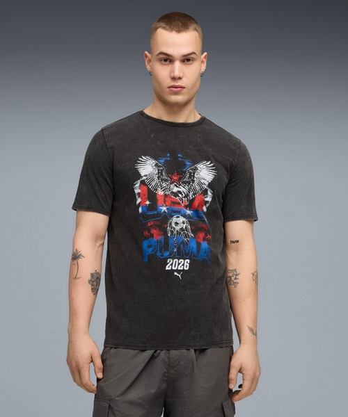 PUMA プーマ メンズ ワールドカップ 90S ビスポーク 半袖 Tシャツ（T