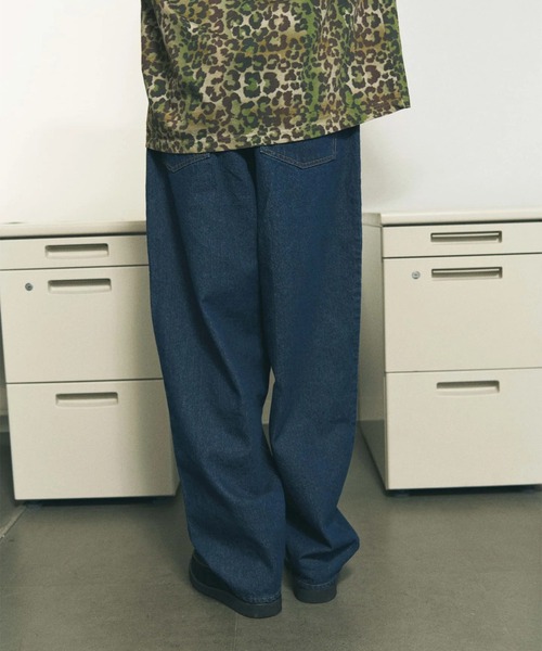 PHINGERIN(フィンガリン)の「【PHINGERIN】6 POCKET JEANS(デニムパンツ・メンズ・ネイビー/サックスブルー・M/L)」の7枚目の写真