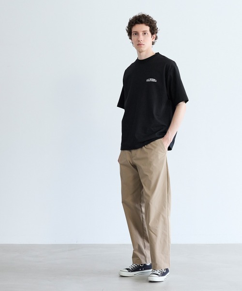 coca（coca）（コカ）の「胸ロゴ刺繍Tシャツ（Tシャツ/カットソー・メンズ・ブラック/ホワイト・L/M/XL）」の9枚目の写真