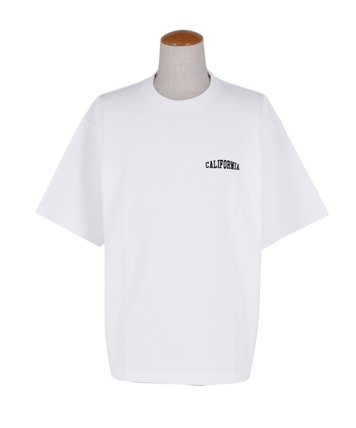coca（coca）（コカ）の「胸ロゴ刺繍Tシャツ（Tシャツ/カットソー・メンズ・ブラック/ホワイト・L/M/XL）」の15枚目の写真