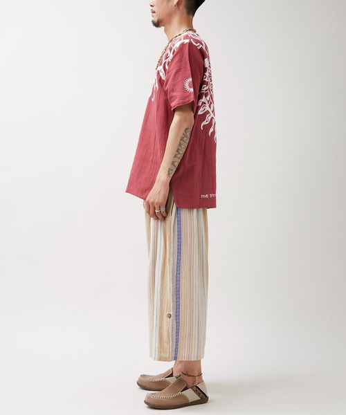 チャイハネ(チャイハネ)の「【チャイハネ】Amina×洋輔 クロトネMEN'Sトップス(その他トップス・メンズ・パープル系その他/ブラック・FREE)」の5枚目の写真