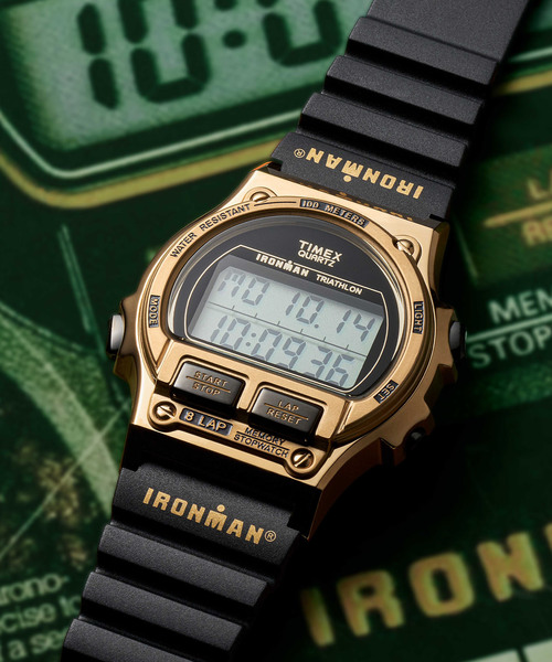 TIMEX（タイメックス）の「TIMEX IRONMAN 8LAP tx-tw5m66600 Gold（アナログ腕時計・レディース・ゴールド・FREE）」の2枚目の写真