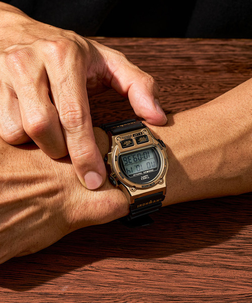 TIMEX（タイメックス）の「TIMEX IRONMAN 8LAP tx-tw5m66600 Gold（アナログ腕時計・レディース・ゴールド・FREE）」の3枚目の写真