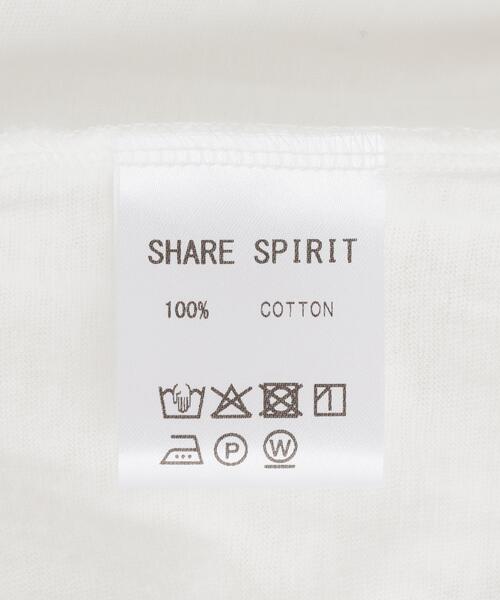 SHARE SPIRIT（シェアースピリット）の「SHARE SPIRIT/シェアースピリット/Fake Satan Tee（Tシャツ/カットソー・メンズ・ブラック/ホワイト・M）」の7枚目の写真