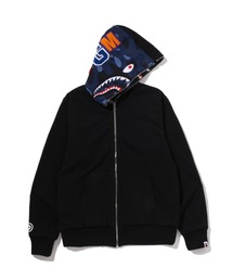 A Bathing Ape エイプ ネイビー パーカー M A BATHING APE｜ア ベイシング エイプのパーカー（ブルー・ネイビー