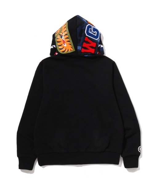 A BATHING APE(アベイシングエイプ)の「COLOR CAMO REVERSIBLE SHARK FULL ZIP HOODIE(パーカー・メンズ・ネイビー/パープル/ブラック/レッド・LARGE/MEDIUM/SMALL/XX-LARGE/X-LARGE)」の10枚目の写真